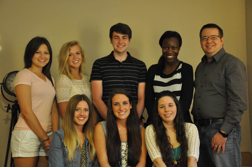 group photo for 2014-2015 assistants